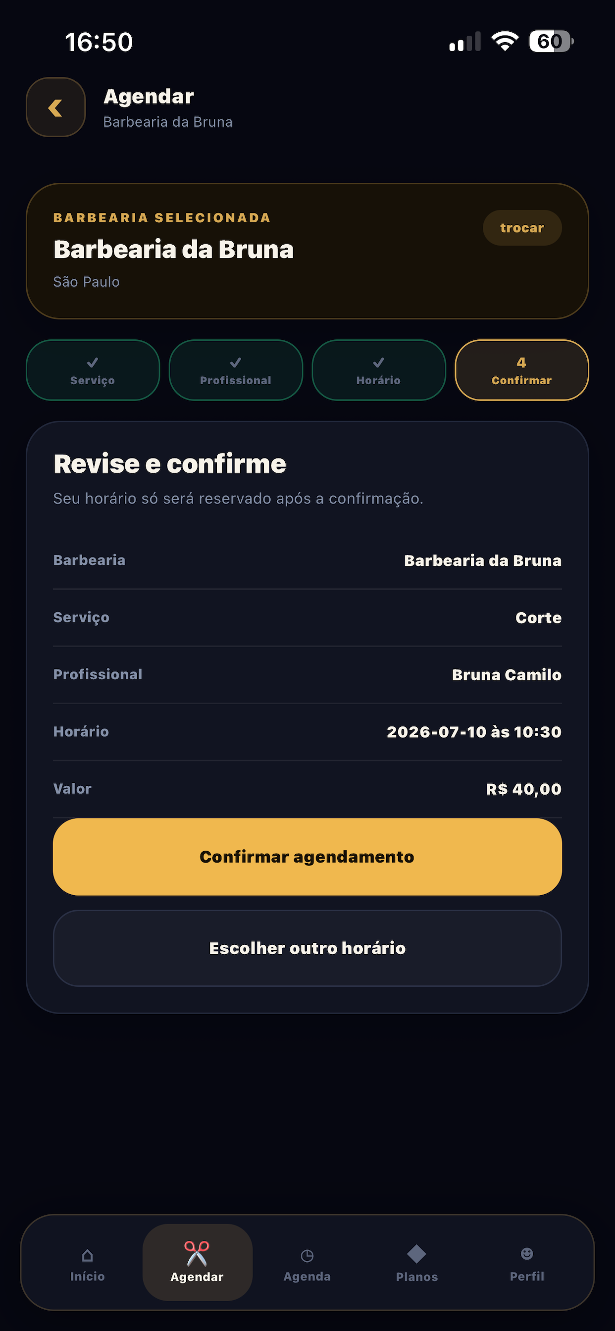 BBarberFlow Cliente screenshot 3