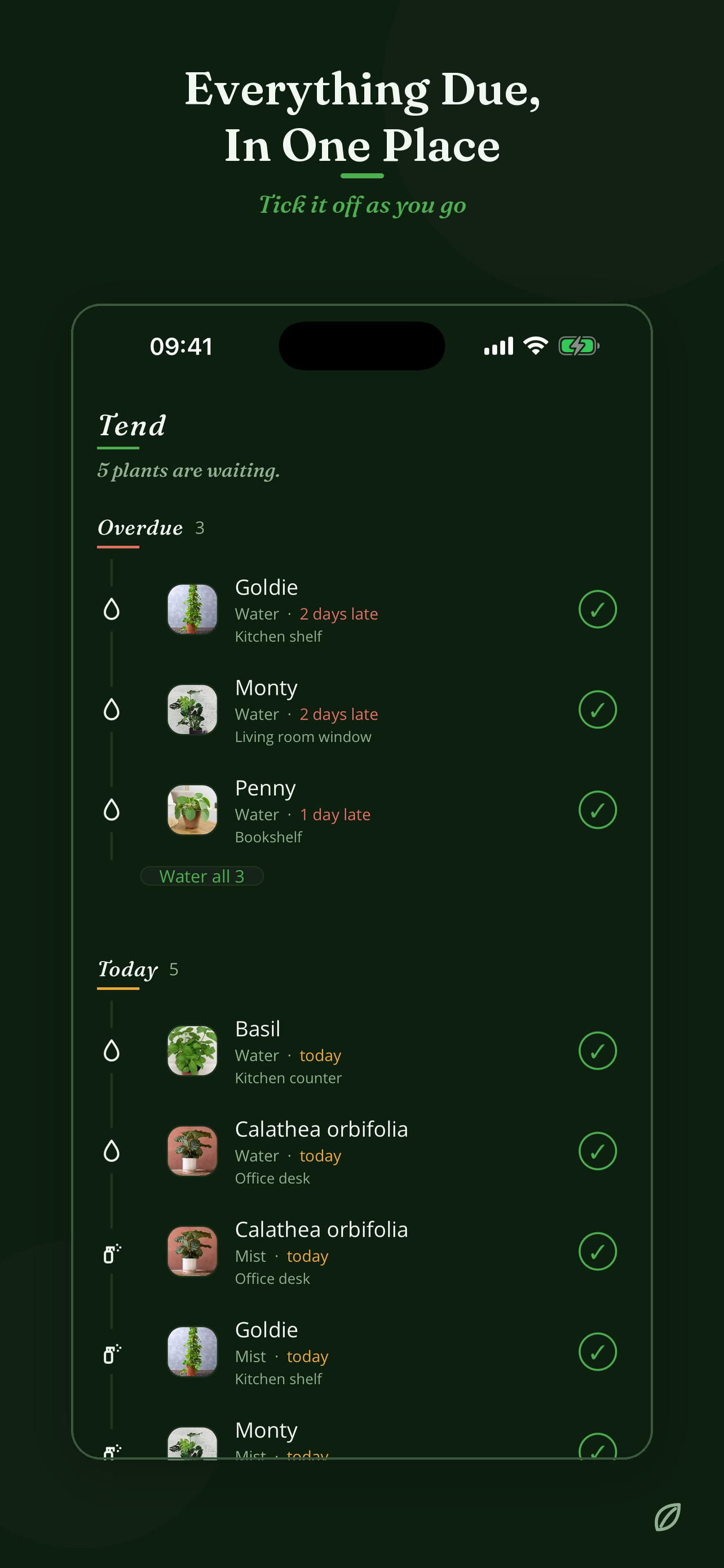 Leaflet: Plant Care Tracker screenshot 2