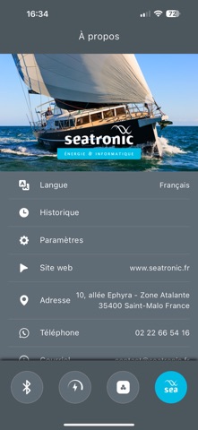SeaTronic screenshot