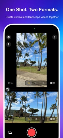 2Frame - Dual Camera Recorder Screenshot 1 of 3