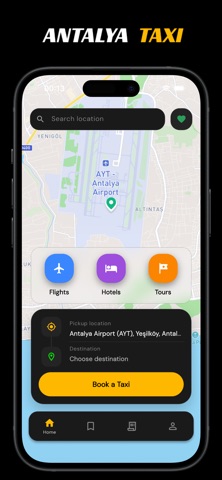 Antalya Taxi Transfer iPhone screenshot