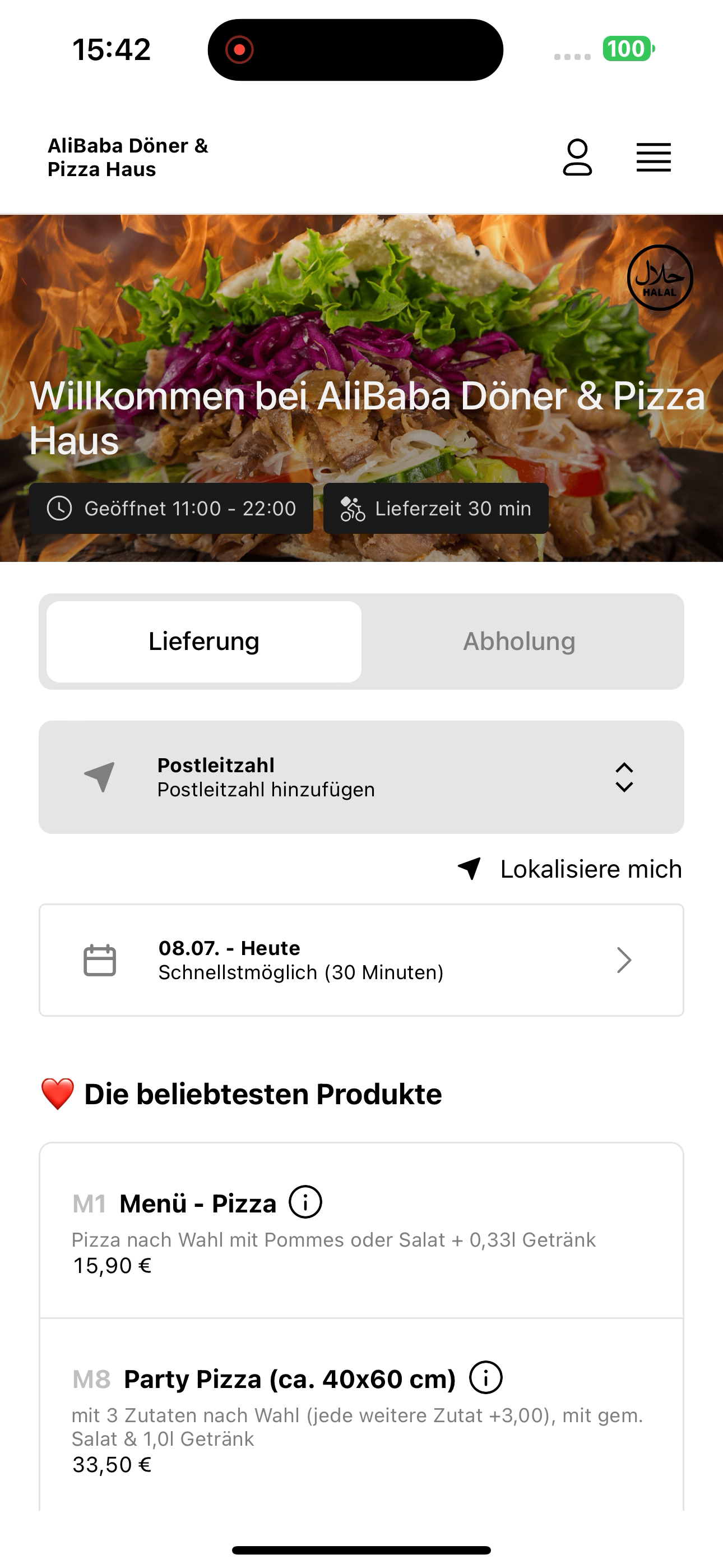 AliBaba Pizza + Kebab Haus screenshot 5