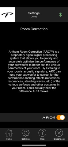 Paradigm Subwoofer Control Screenshot 8 of 9