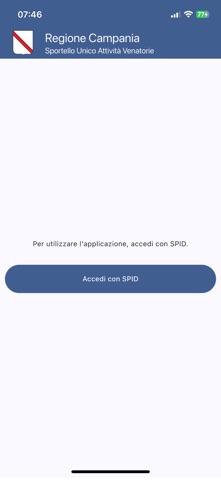 Tesserino Venatorio iPhone screenshot