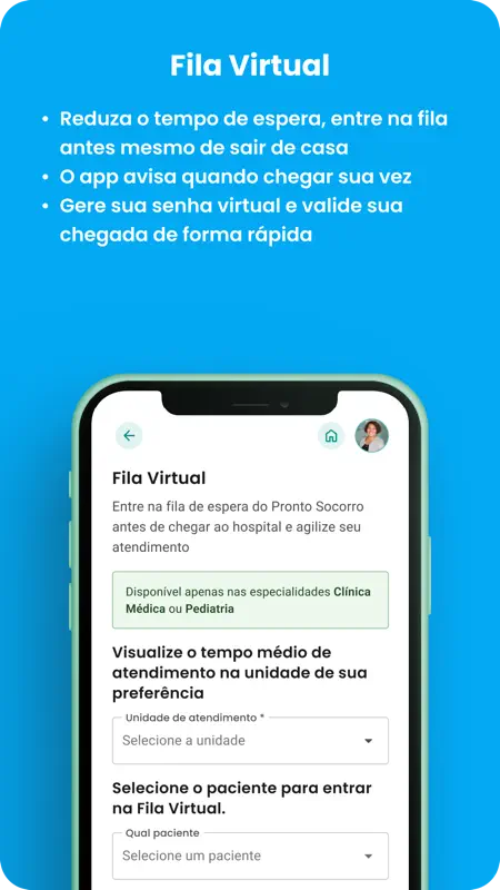 Meu Mater Dei Paciente screenshot 5 of 6