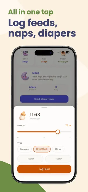 Baby Tracker & Sleep: Willo screenshot 4