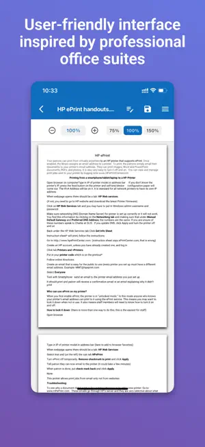 Word Editor: Reader & Writer screenshot 4