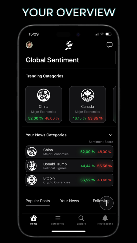 #1. Global Sentiment: World News (iOS) 由: Global Sentiment UG (haftungsbeschraenkt)
