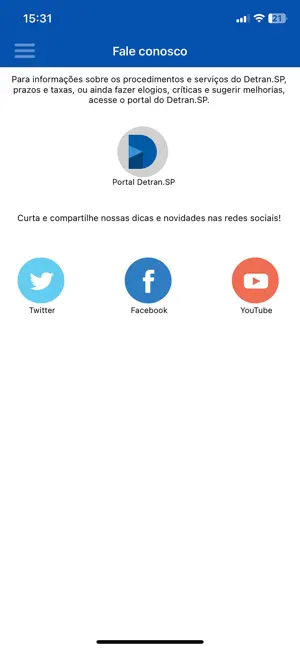 Detran.SP iPhone screenshot 4