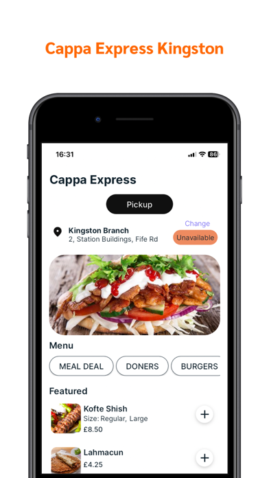 Cappa Express Kingston Screenshot