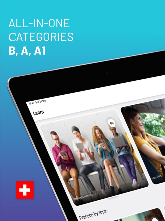 myTheorie 2025 Driving Theory iPad screenshot 1 - Education app