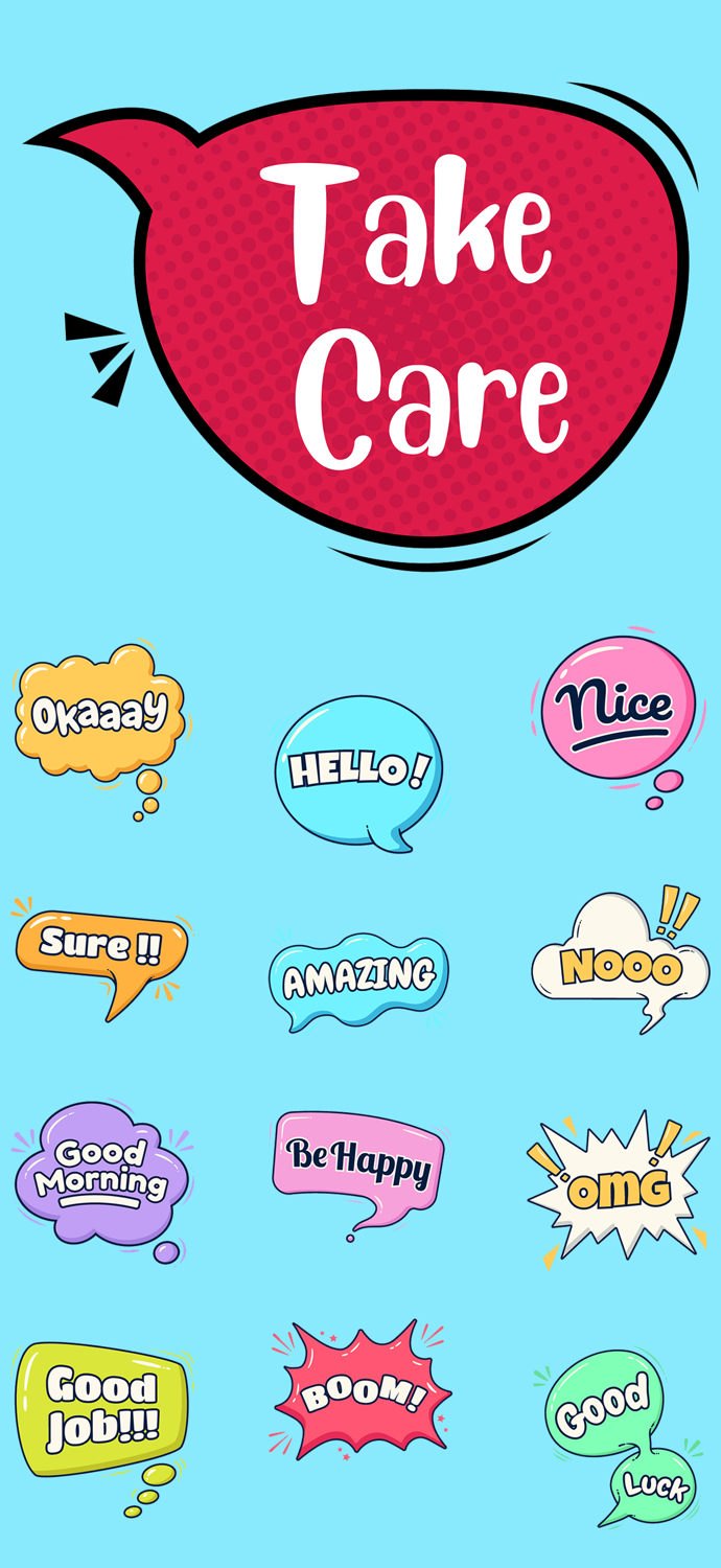 Talking Bubble Stickers