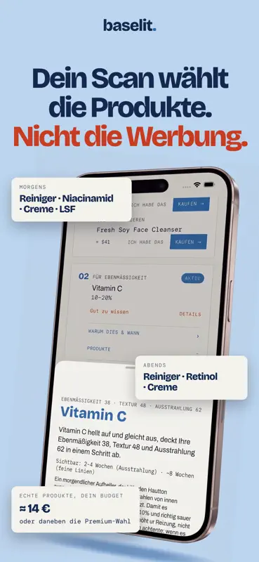 Skincare Scanner: Baselit screenshot 4 of 7