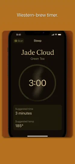 Скриншот Steep: Tea Log & Timer на iPhone 2