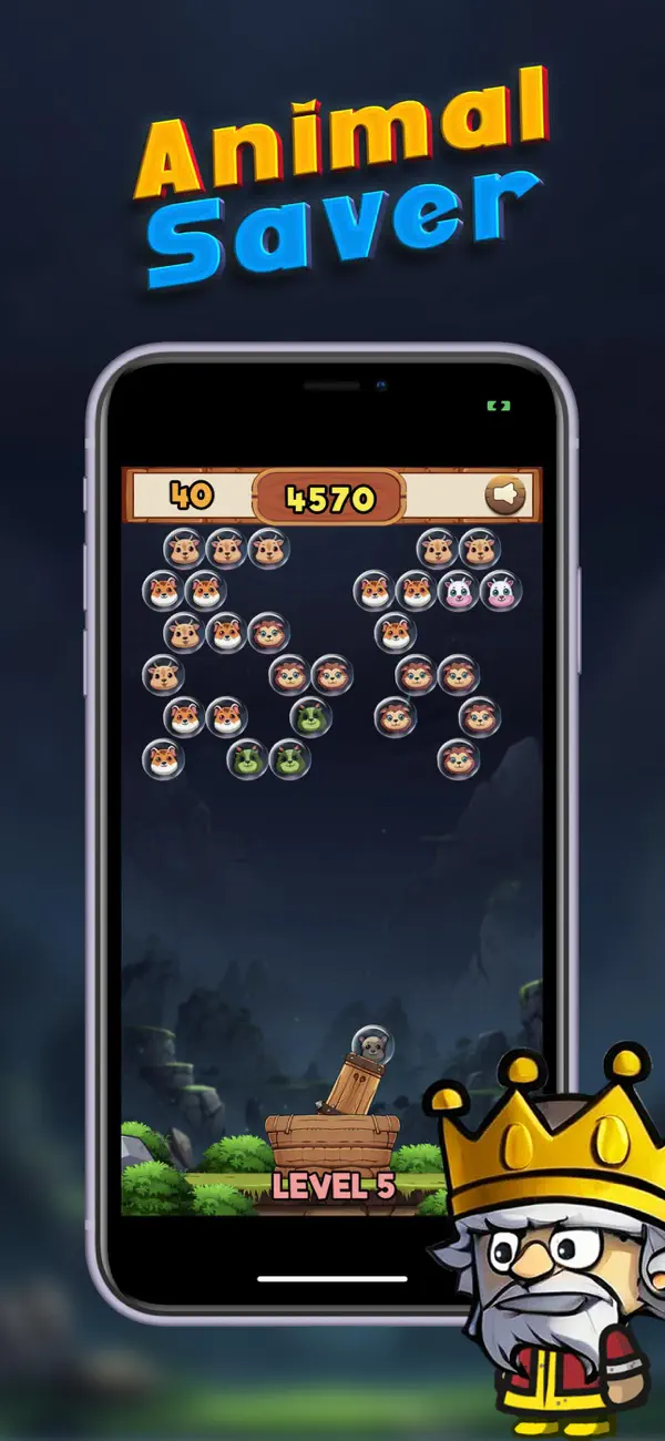 Screenshot #2 pour Animal Saver: Bubble Shooter