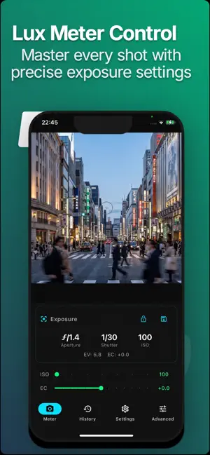 Lux Meter: Light Camera Cine screenshot 2