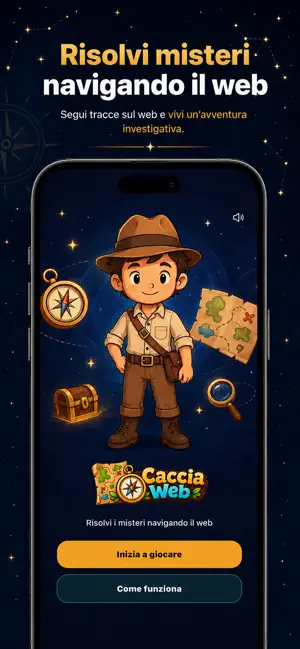 CacciaWeb — Caccia al Tesoro screenshot 1