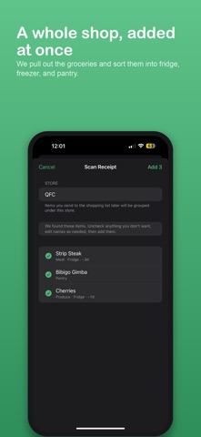 PantryPals iPhone screenshot