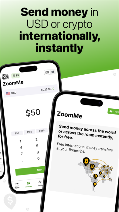 CoinZoom Buy, Spend, Send BTC Screenshot