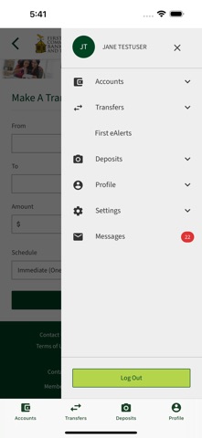 First eBanc Mobile Screenshot 6 of 6