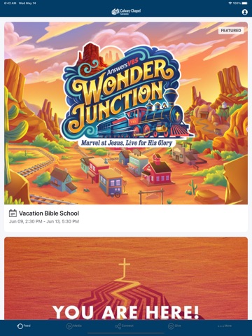 Calvary Chapel SRQ iPad screenshot