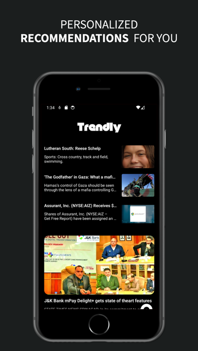 Trendly Personalize the trends Screenshot