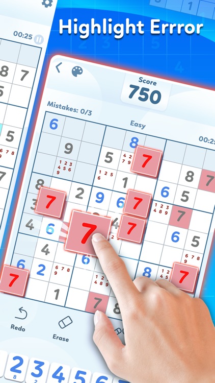 Sudoku - Numbers Games screenshot-4