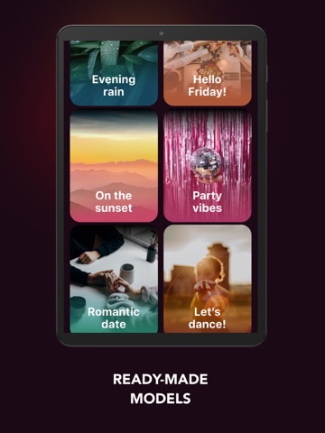 LED Light Controller Remote AI iPad screenshot