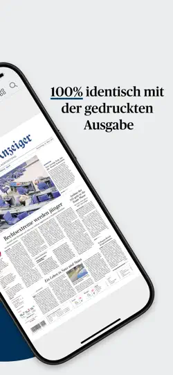 Screenshot von GA EPaper auf dem iPhone 2