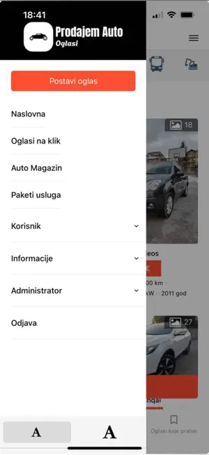 Prodajem Auto oglasi screenshot 3