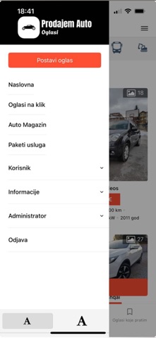 Prodajem Auto oglasi screenshot