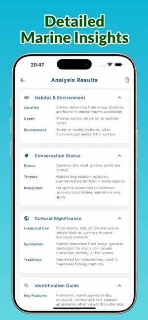 Sea Shell Identifier: Sea Lens screenshot 4