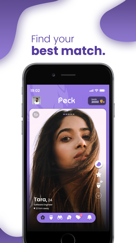#1. Peck Dating App: Match & Date (iOS) By: FlipTree