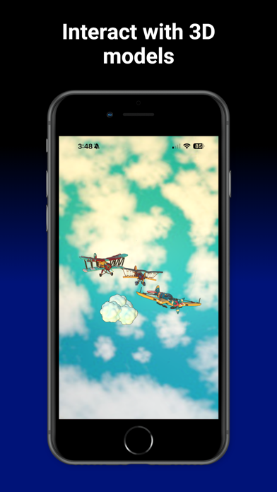 Sparlit: 3D Social Media Screenshot