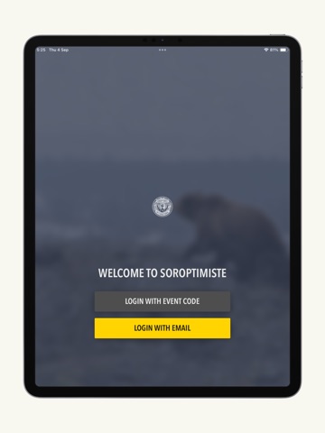 Soroptimist Europe (SIE) iPad screenshot