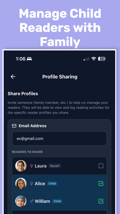 Reading Log: Parents & School Screenshot 8 of 10