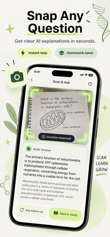 Biology AI - Homework Tutor Screenshot 3 of 5