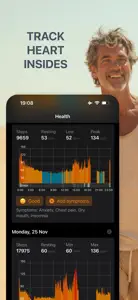 Kardio - Heart Rate Monitor screenshot #2 for iPhone