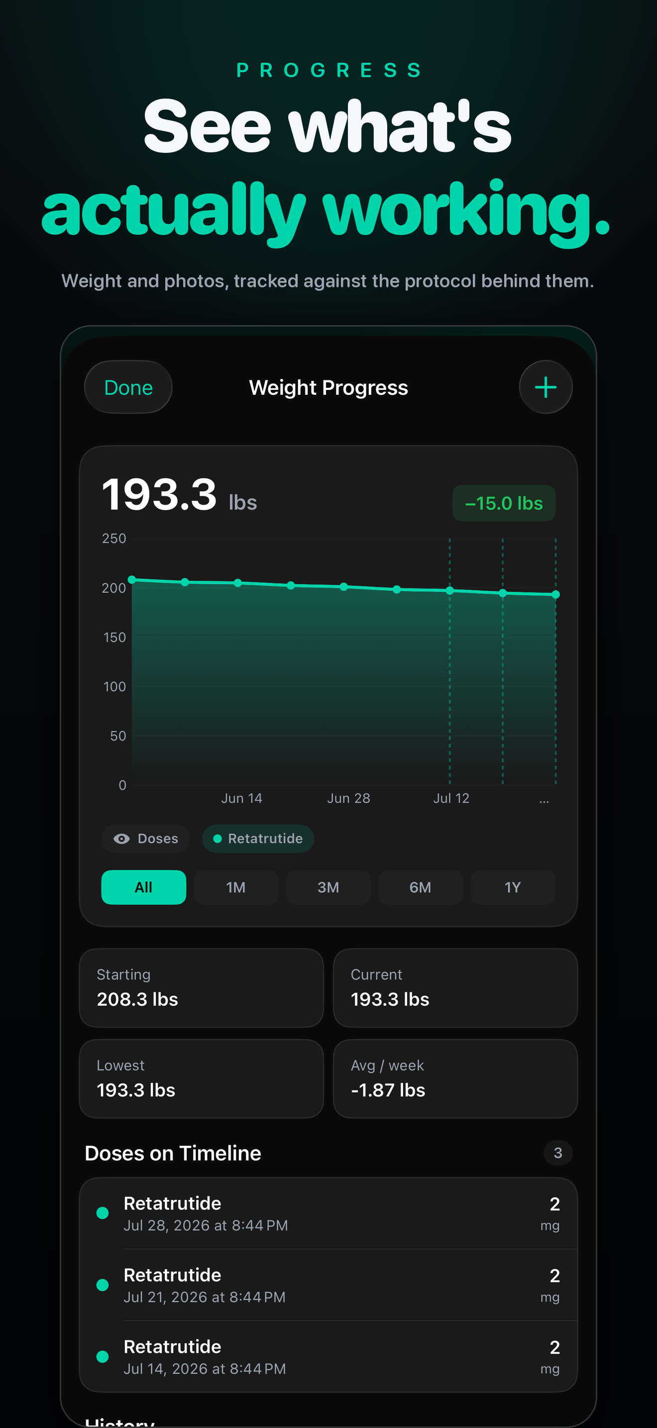 PeptidesAI: Peptide Tracker screenshot 6