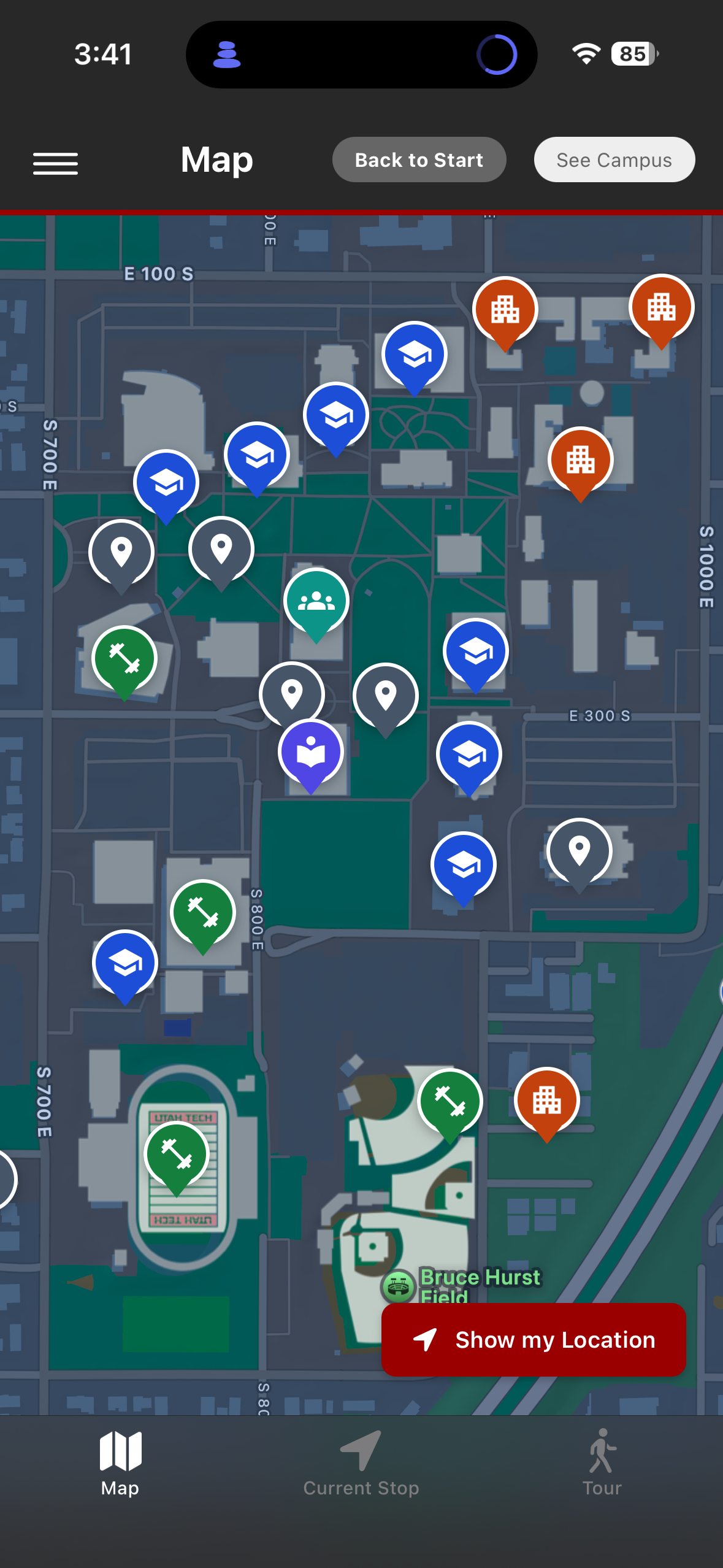 CampusTours by StudioNode screenshot 2