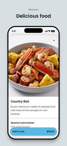 Rising Tide Coastal Fare iPhone screenshot