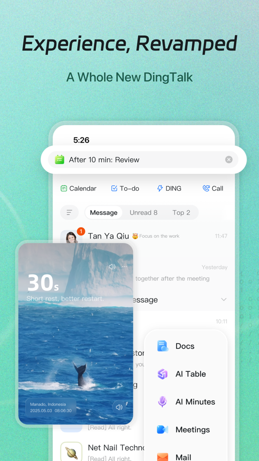 #6. DingDing - Redefine Work in AI (iOS) Podle: DingTalk Technology Co., Ltd.