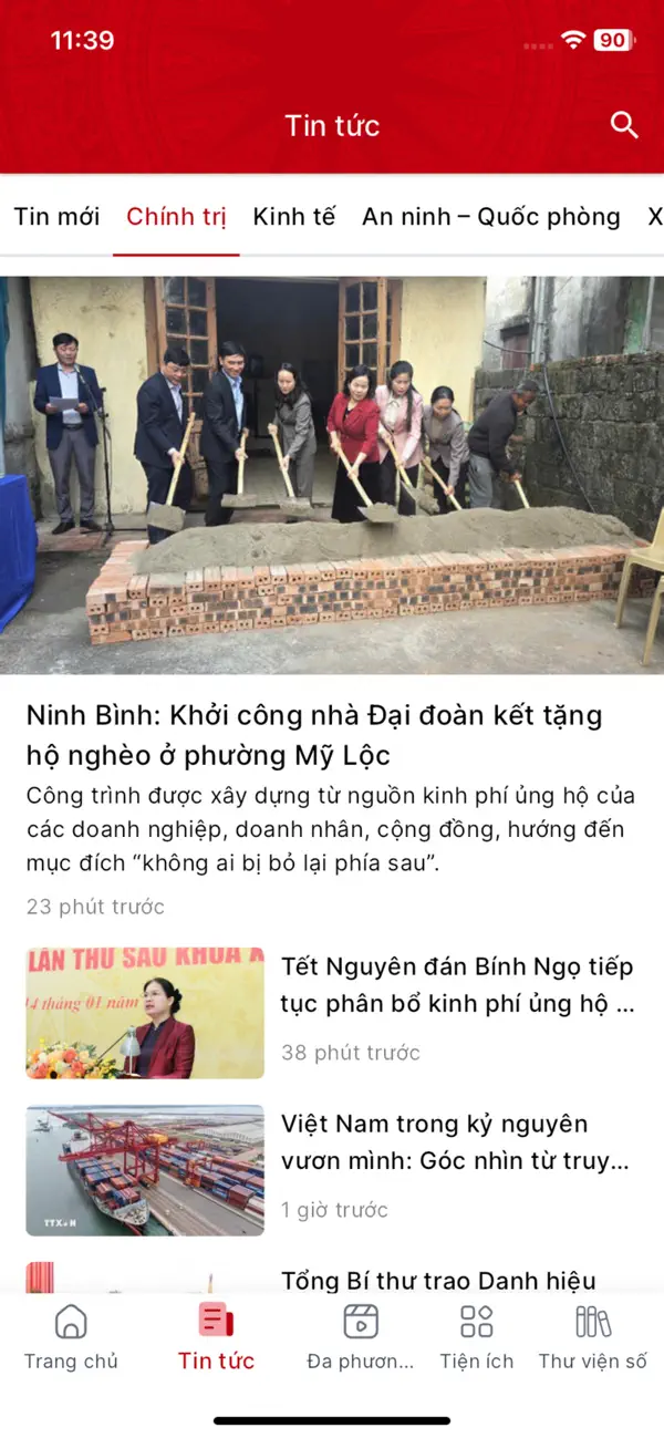 Screenshot #2 pour Tuyên giáo và Dân vận