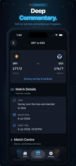 CricPlus: live cricket score screenshot 4