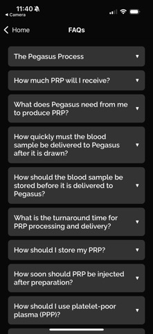 Pegasus Orthobiologics Screenshot 4 of 9