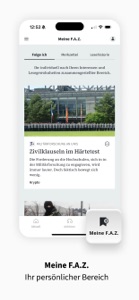 F.A.Z. - Nachrichten screenshot #2 for iPhone