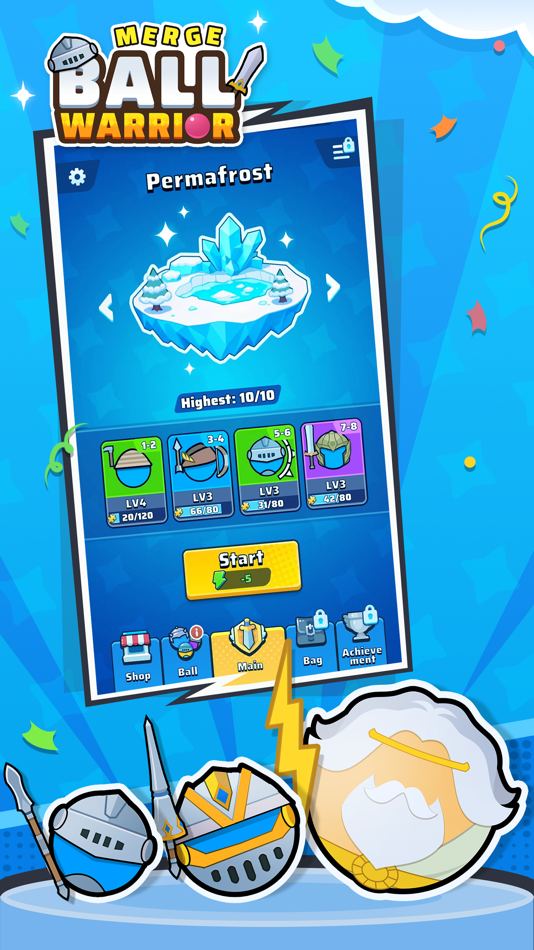 #4. Merge Ball Warrior (iOS) 由: 政 庾