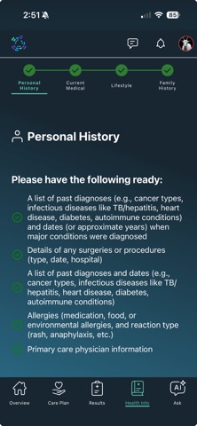 Biography Health Screenshot 6 of 8
