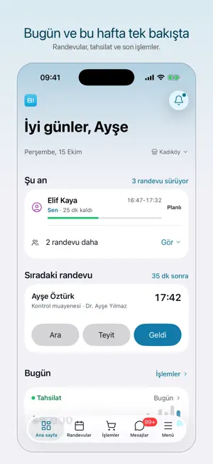 Bi'Klinik: Klinik Randevuları screenshot 3