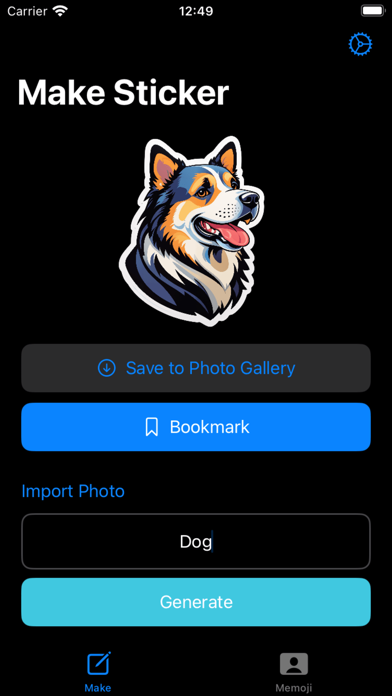Screenshot #2 pour Memoji Sticker Maker